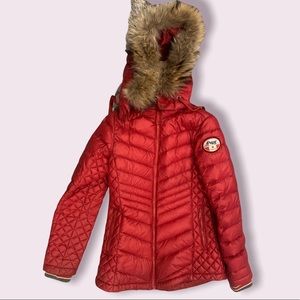 Pajar parka down coat fur